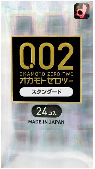 岡本 薄度均一 0.02 (日本版) 24 片裝 PU 安全套