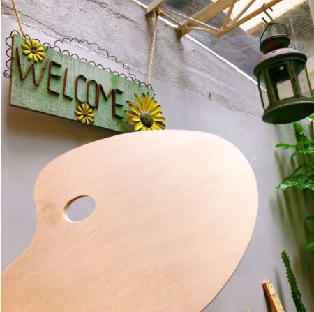 木質油畫調色盤-兩款【油畫大師必備】