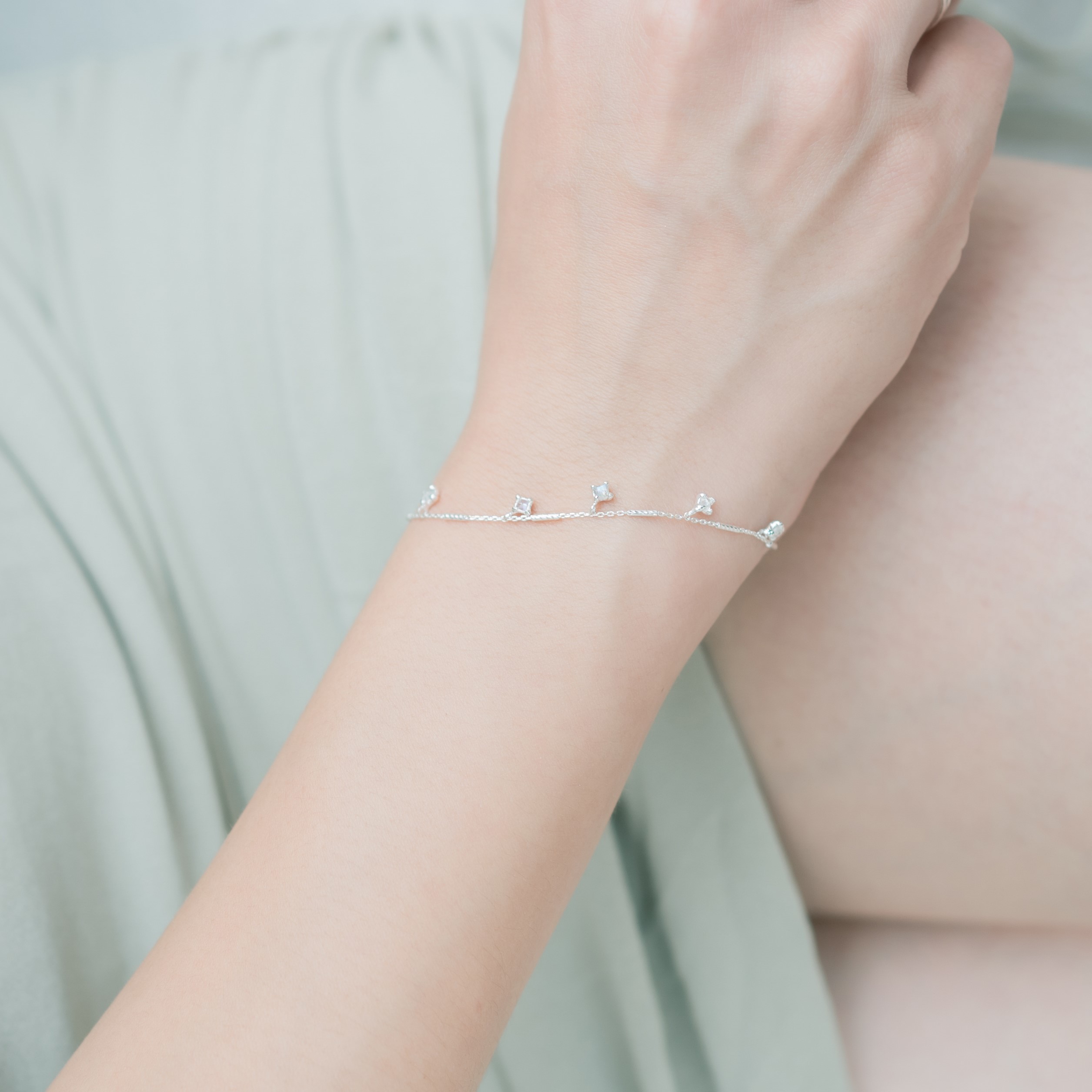 Light String月光拉長石手鍊