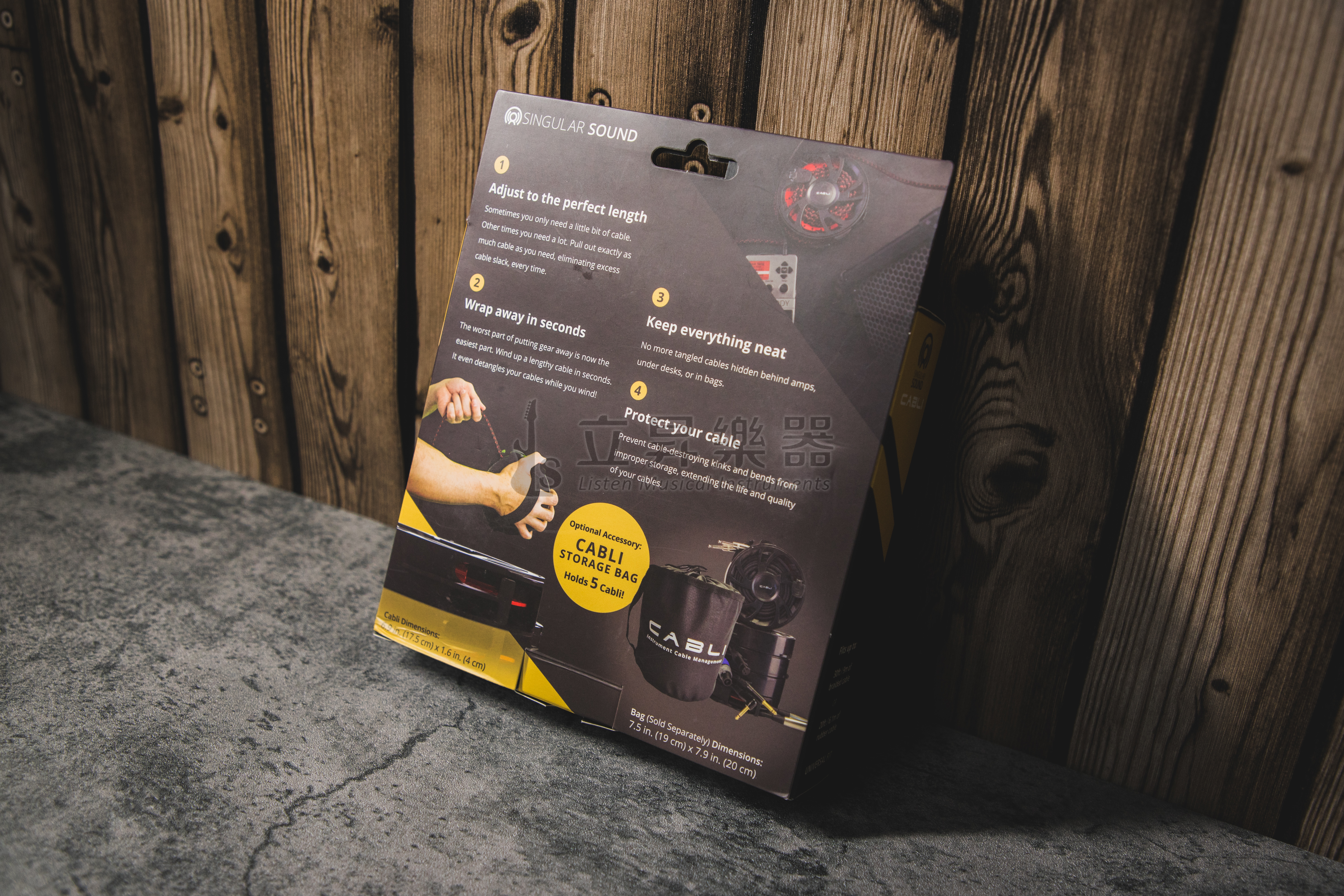 SINGULAR SINGULAR SOUND-CABLI 導線收納器 第 6 張圖片｜三峽配件 / 週邊