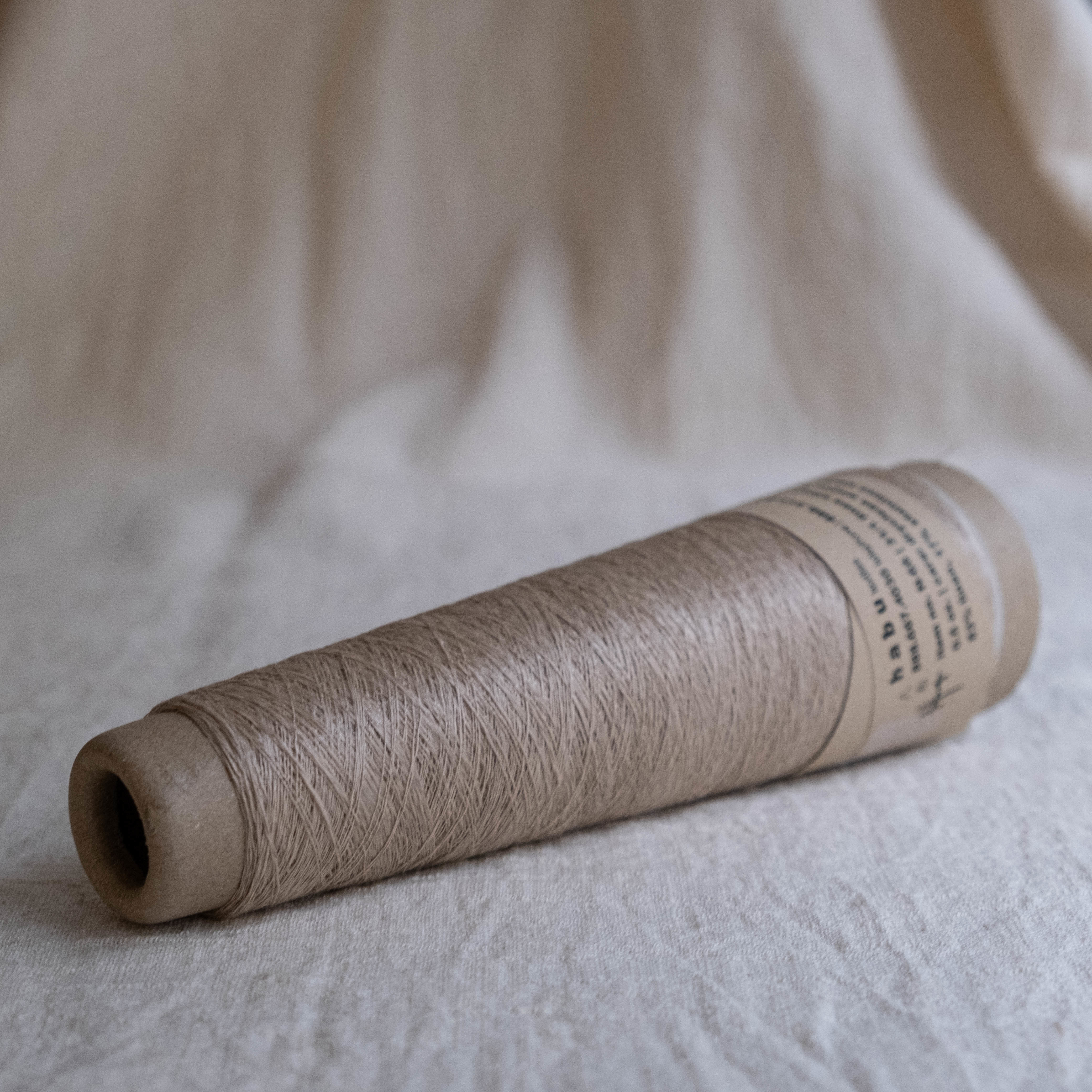 N-66 Linen Stainless Steel - Habu Textiles