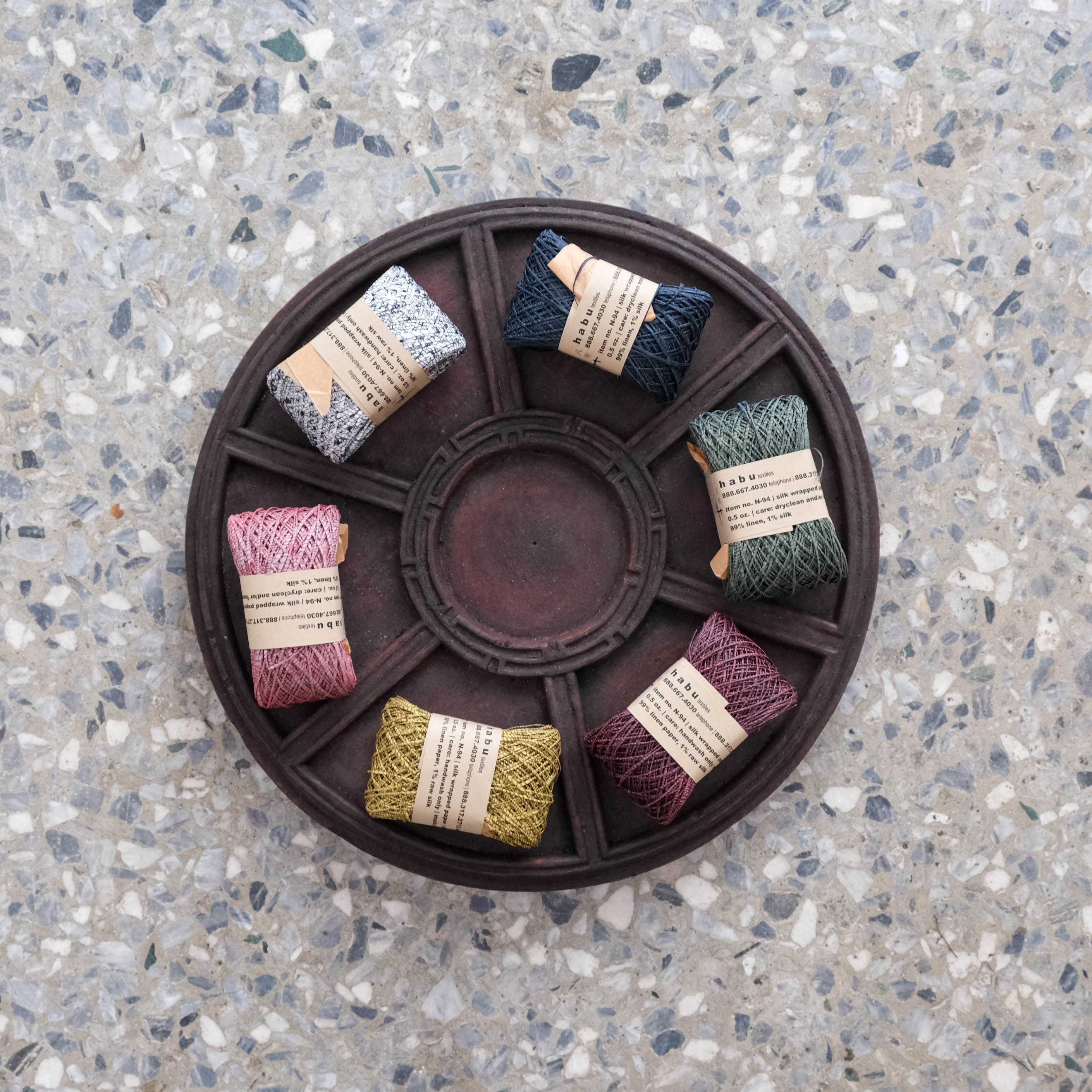 N-94 Silk Wrapped Paper Habu Textiles