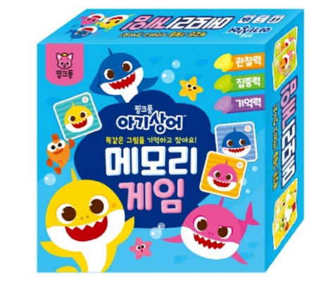 PinkFong Babyshark學習遊戲卡