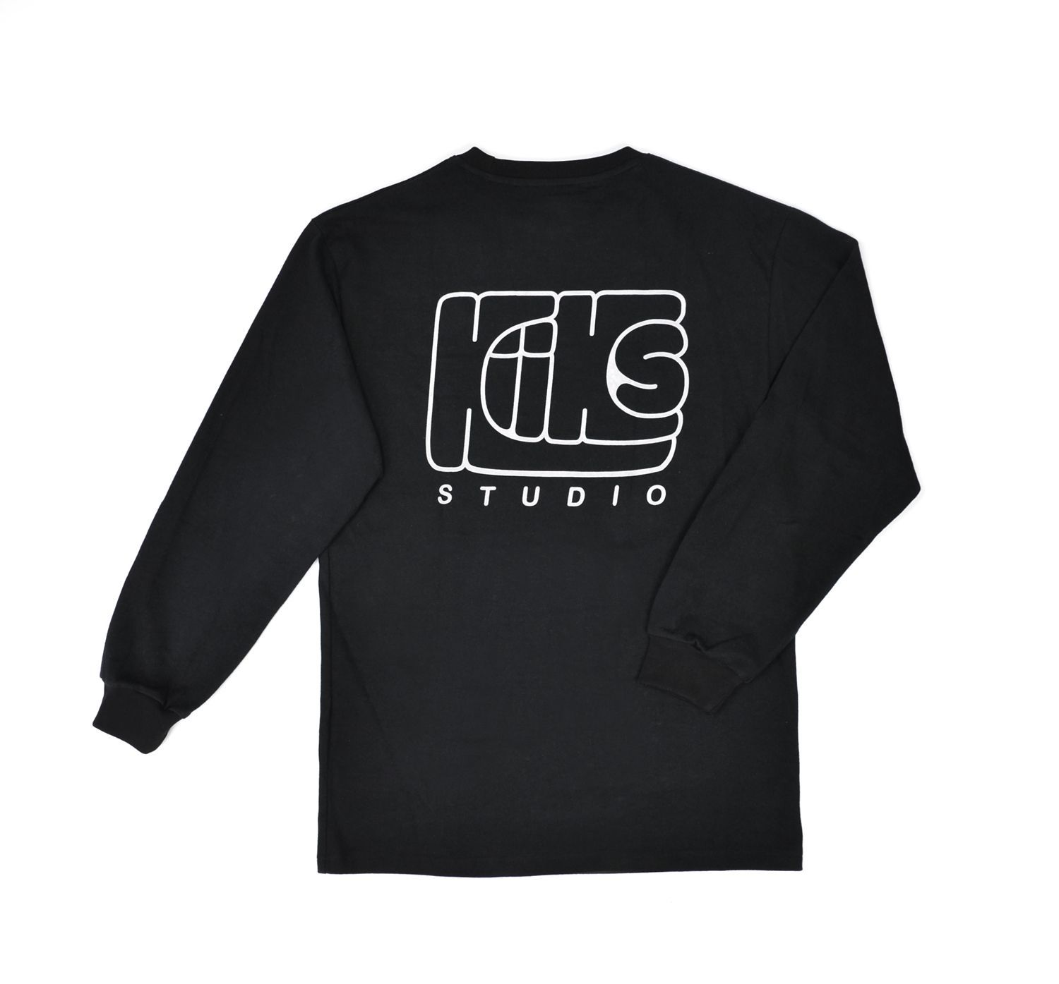 KIIKS FIST L/S TEE 重磅長T 寬版落肩長袖T 反光印刷 黑色/米白/駝色  KSFT-001 [EW]