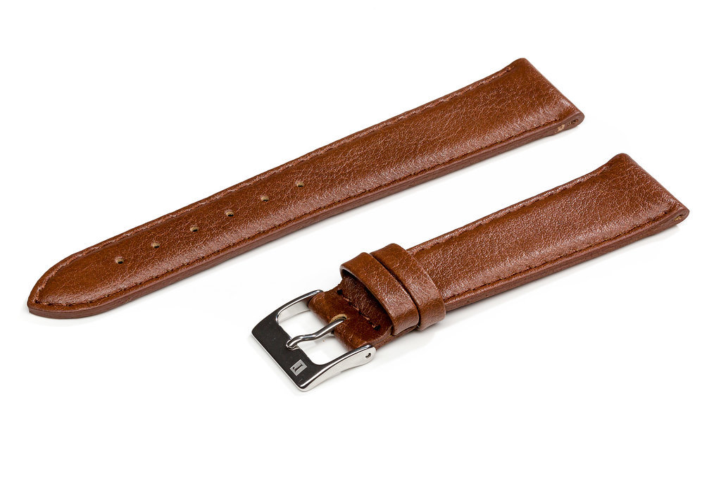 萬年鐘錶 - 手工皮革錶帶 Handmade leather strap  支持 Sustain 棕色 Brown