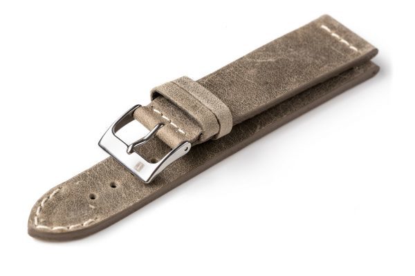 萬年鐘錶 - 手工皮革錶帶 Handmade leather strap  威尼斯 Venezia Collection 沼澤色 Swamp