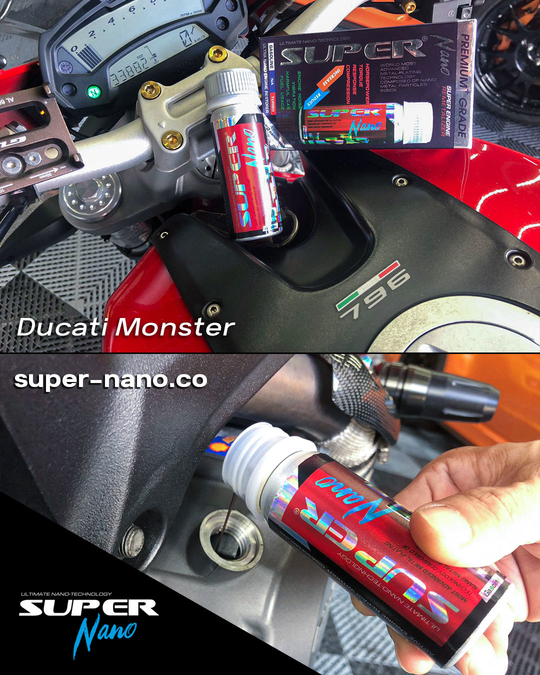 super nano engine restorer ducati monster 796