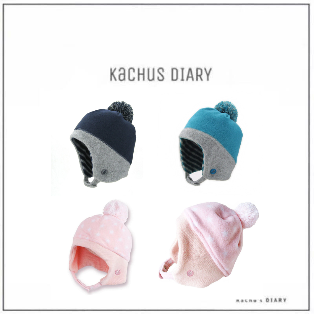 絨毛保暖舒適新生嬰兒帽