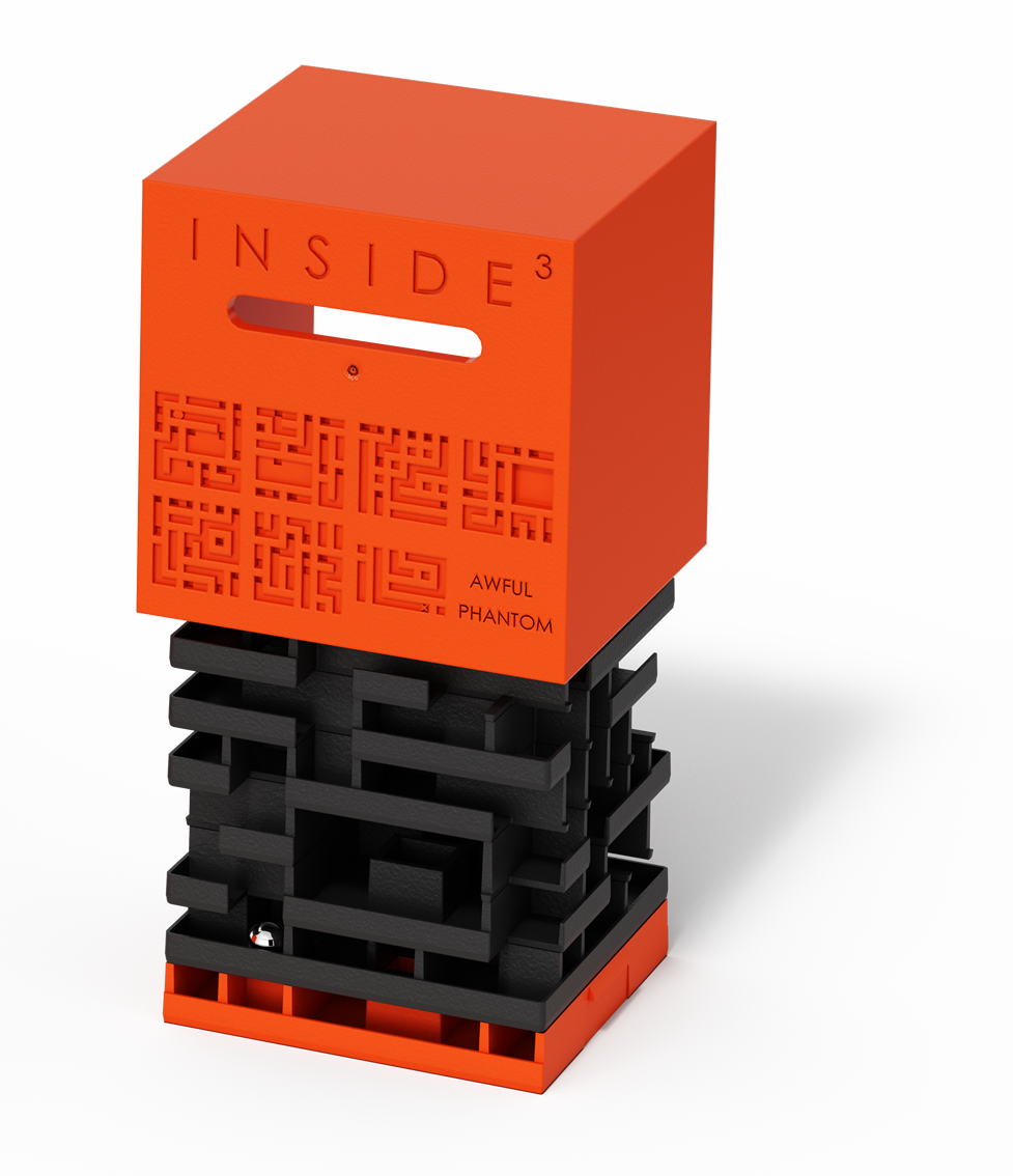 3D 掌上迷宮 PHANTOM 雙珠系列 AWFUL : 難度 6