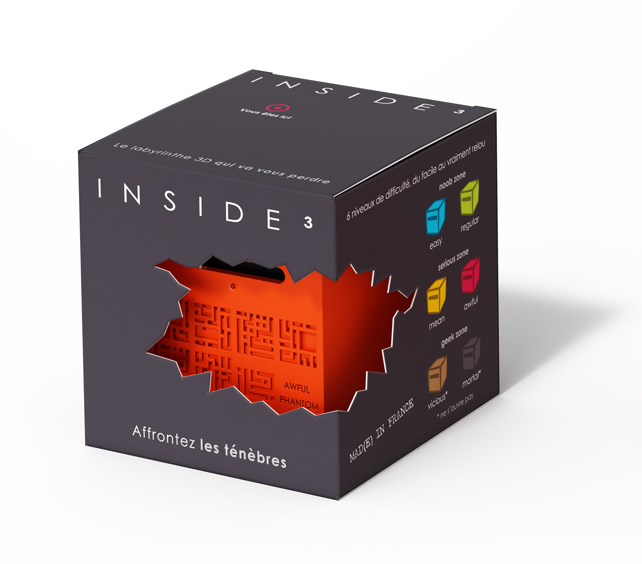 3D 掌上迷宮 PHANTOM 雙珠系列 AWFUL : 難度 6