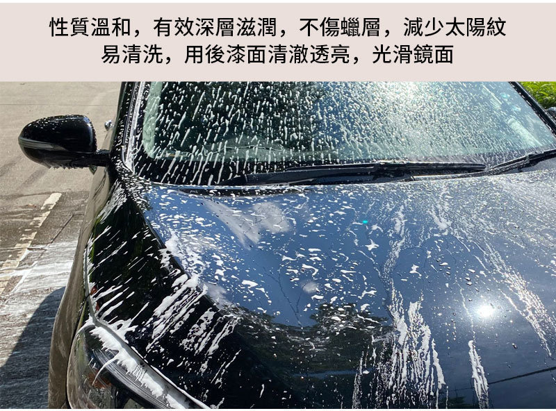 NIGRIN - 德國麗潔靈雪泡洗車液 + 海綿套裝
