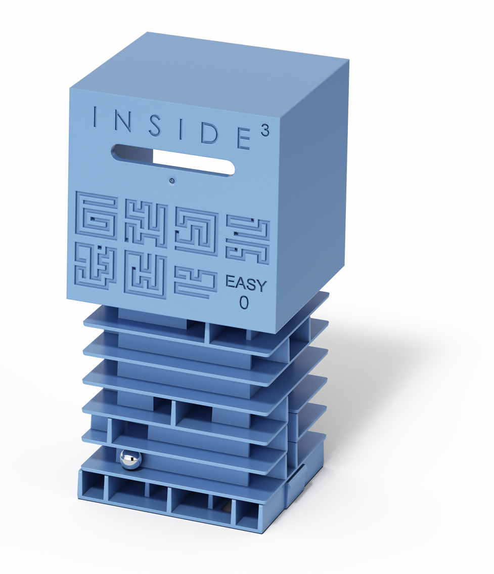 3D 掌上迷宮經典 0 系列 EASY : 難度 1