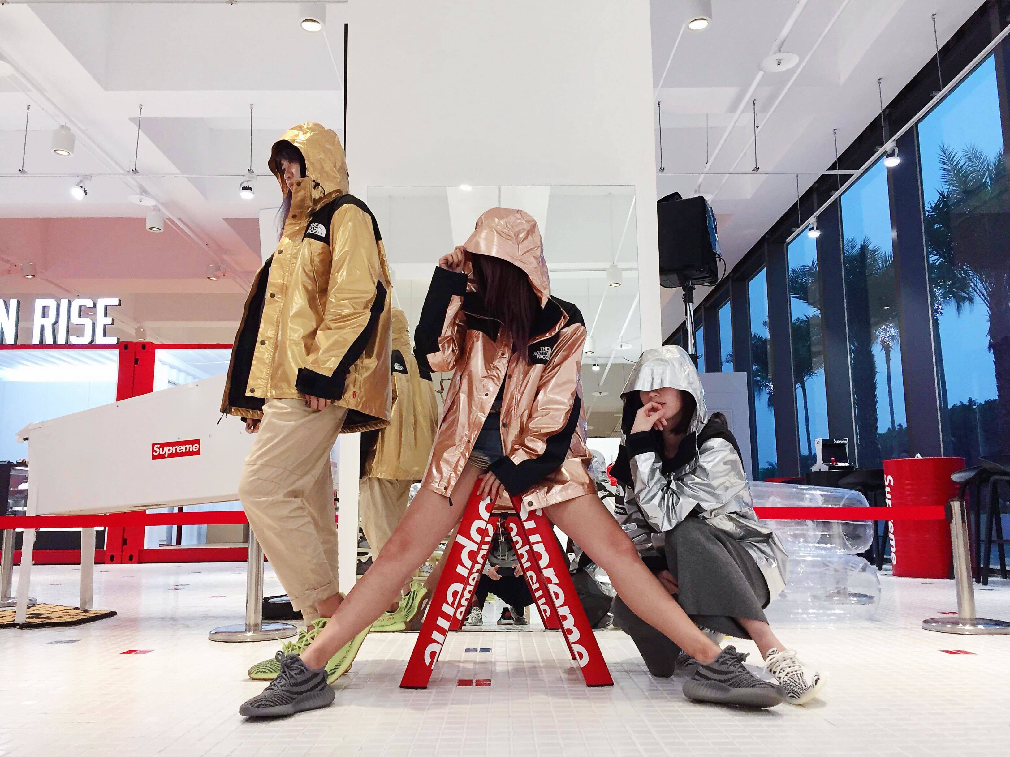 SUPREME X THE NORTH FACE METALLIC MOUNTAIN PARKA 風衣外套金