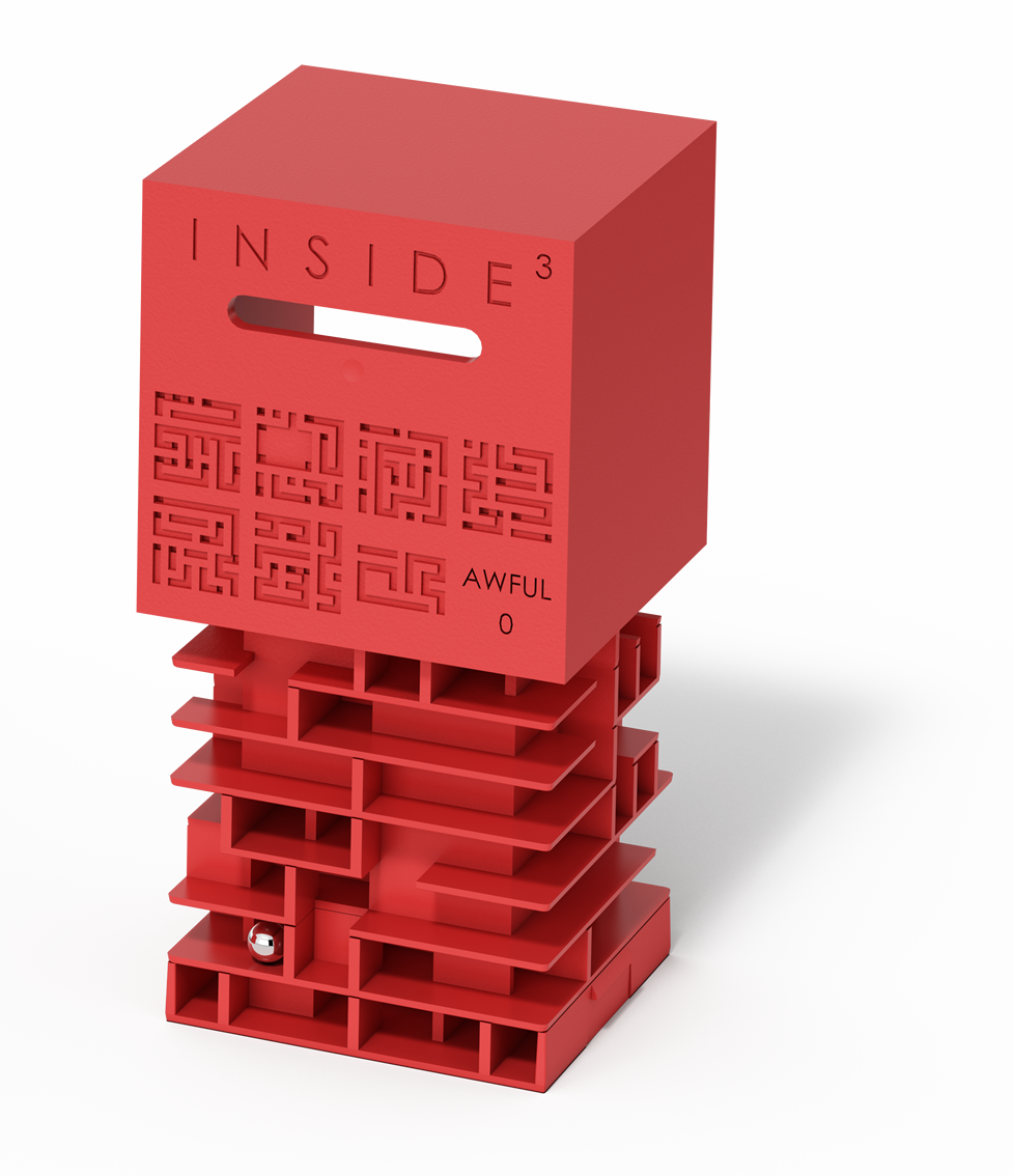 3D 掌上迷宮經典 0 系列 AWFUL: 難度4