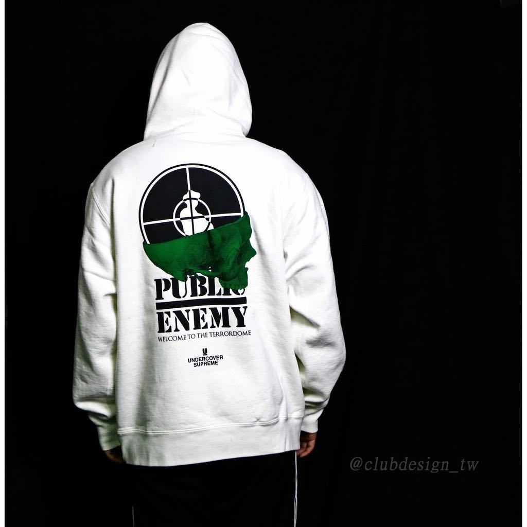 SUPREME UNDERCOVER PUBLIC ENEMY TERRORDOME HOODED SWEA