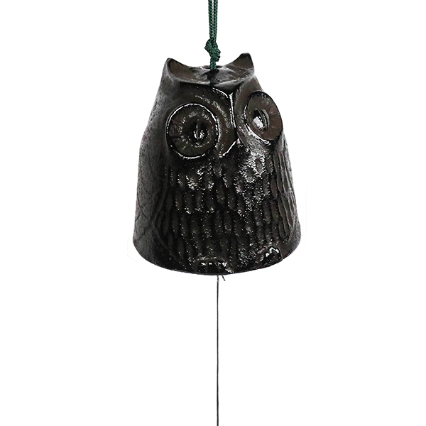 貓頭鷹釣鐘 風鈴-大