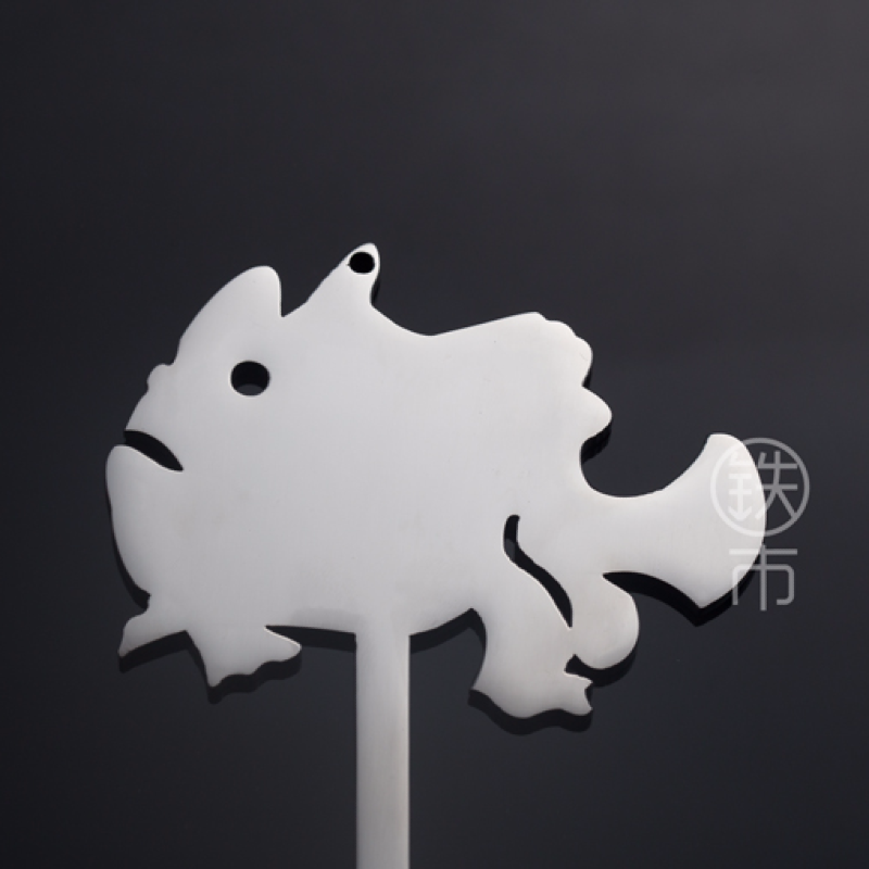 ▲鉄市設計-高質感304不鏽鋼造型探棒-娃娃魚/壁魚 @