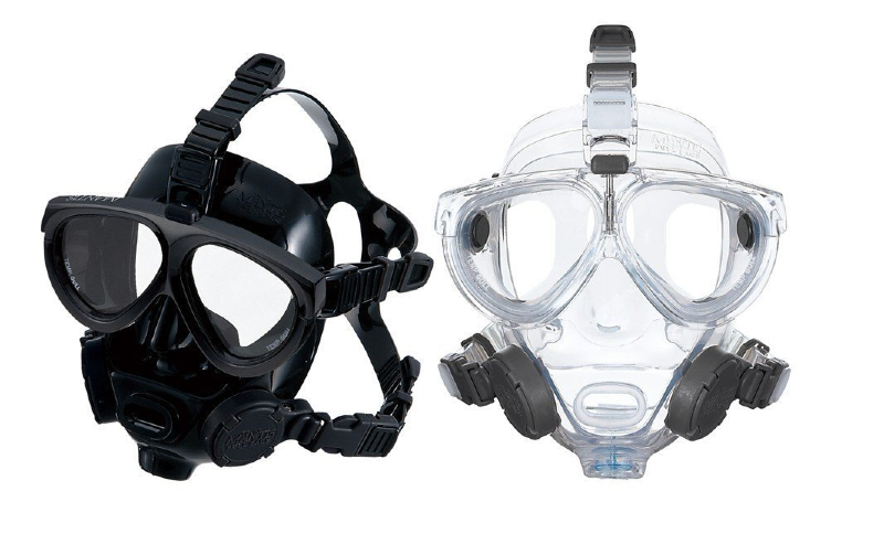 [預訂] ▲Gull Mantis 全面罩式潛水面鏡 GM-158