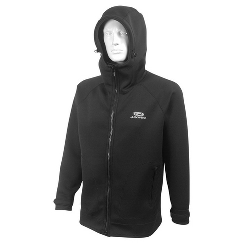 (停產售完為止)Aropec-潛水外套(全黑) Coat-18M-1.5mm-BK