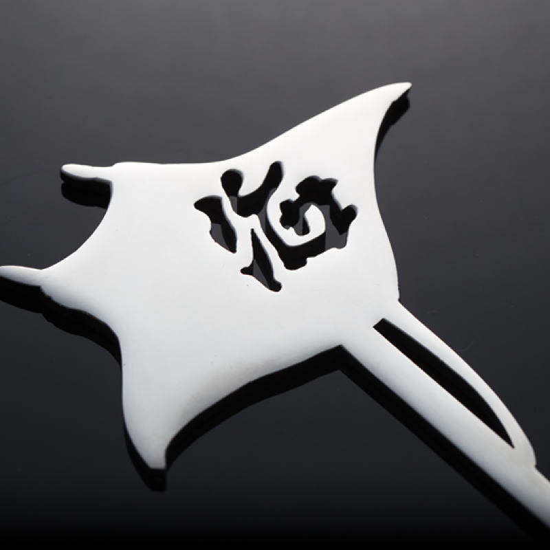 ▲鉄市設計-高質感304不鏽鋼造型探棒-manta鬼蝠魟