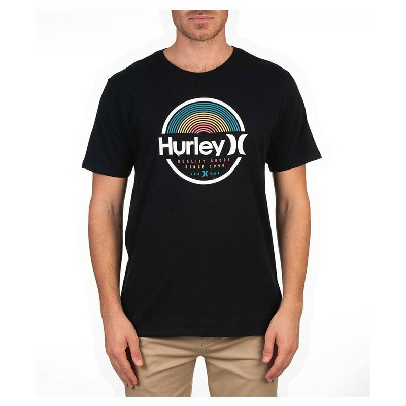 [停產出清] Hurley 男款 彩虹LOGO T（價格已設定)