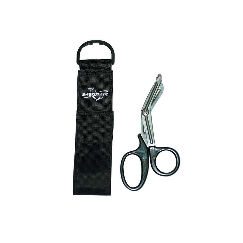 SAEKODIVE - AS-11N 不鏽鋼潛水剪刀(附刀套)(熱賣)