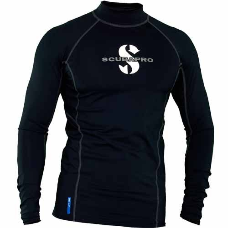 ★Scubapro 男生水母衣 UPF80 T-Flex全黑65.231