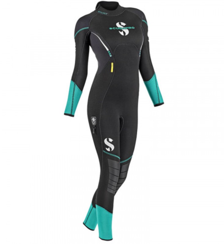 ★scubapro SPORT 3mm 女款連身防寒衣63.651