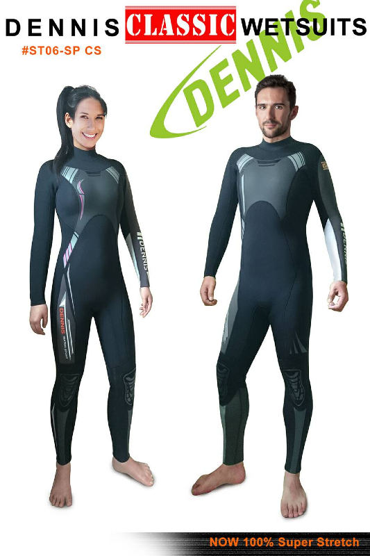 Dennis 3.7mm 男款防寒衣 ST06-CS