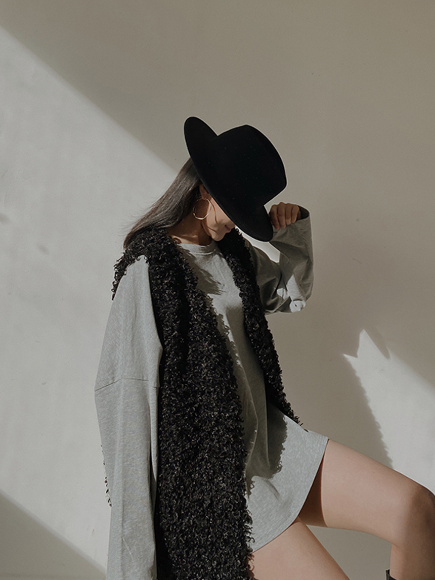 Q捲毛馬甲背心*2色