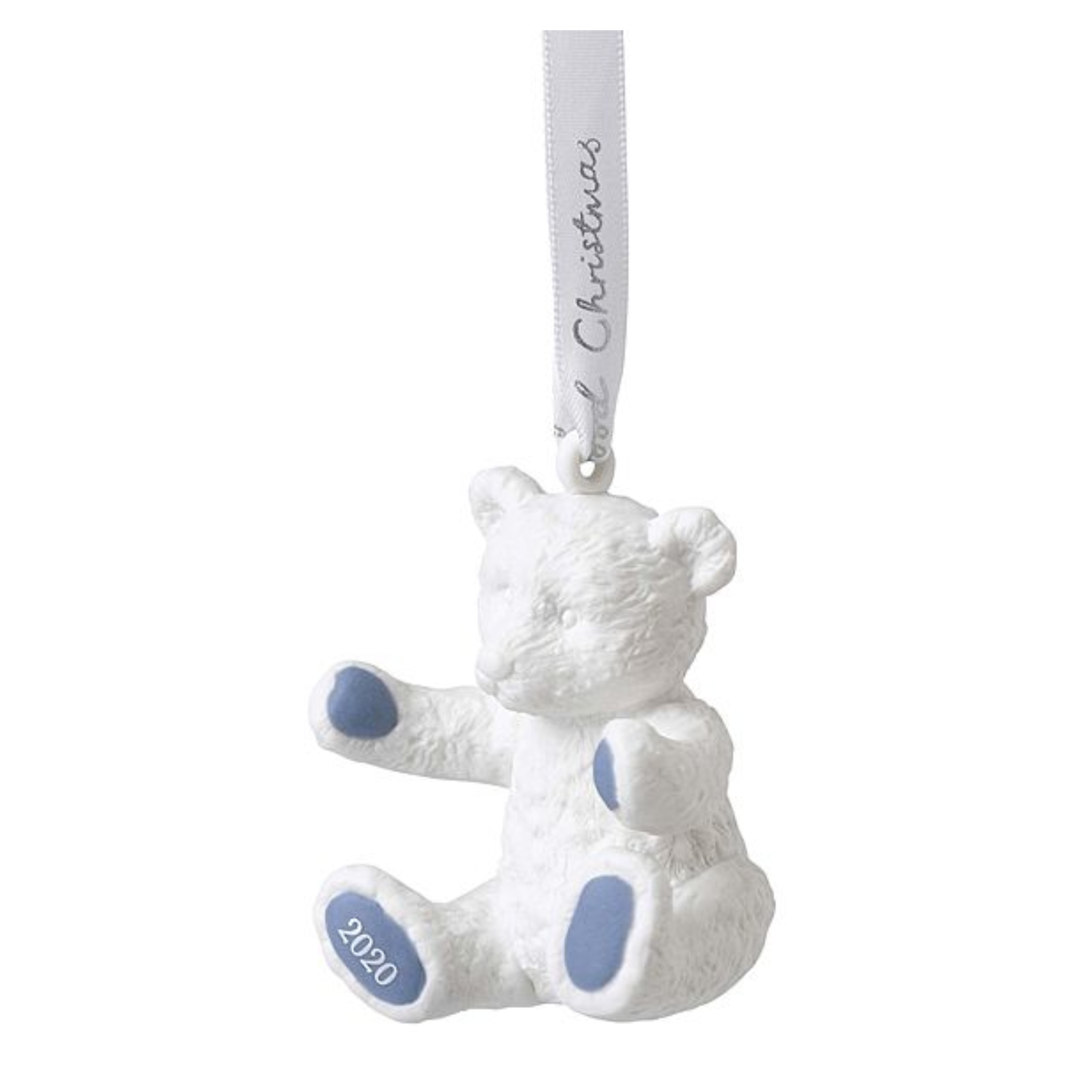 Wedgwood Christmas 2020 Baby's Blue First Ornament