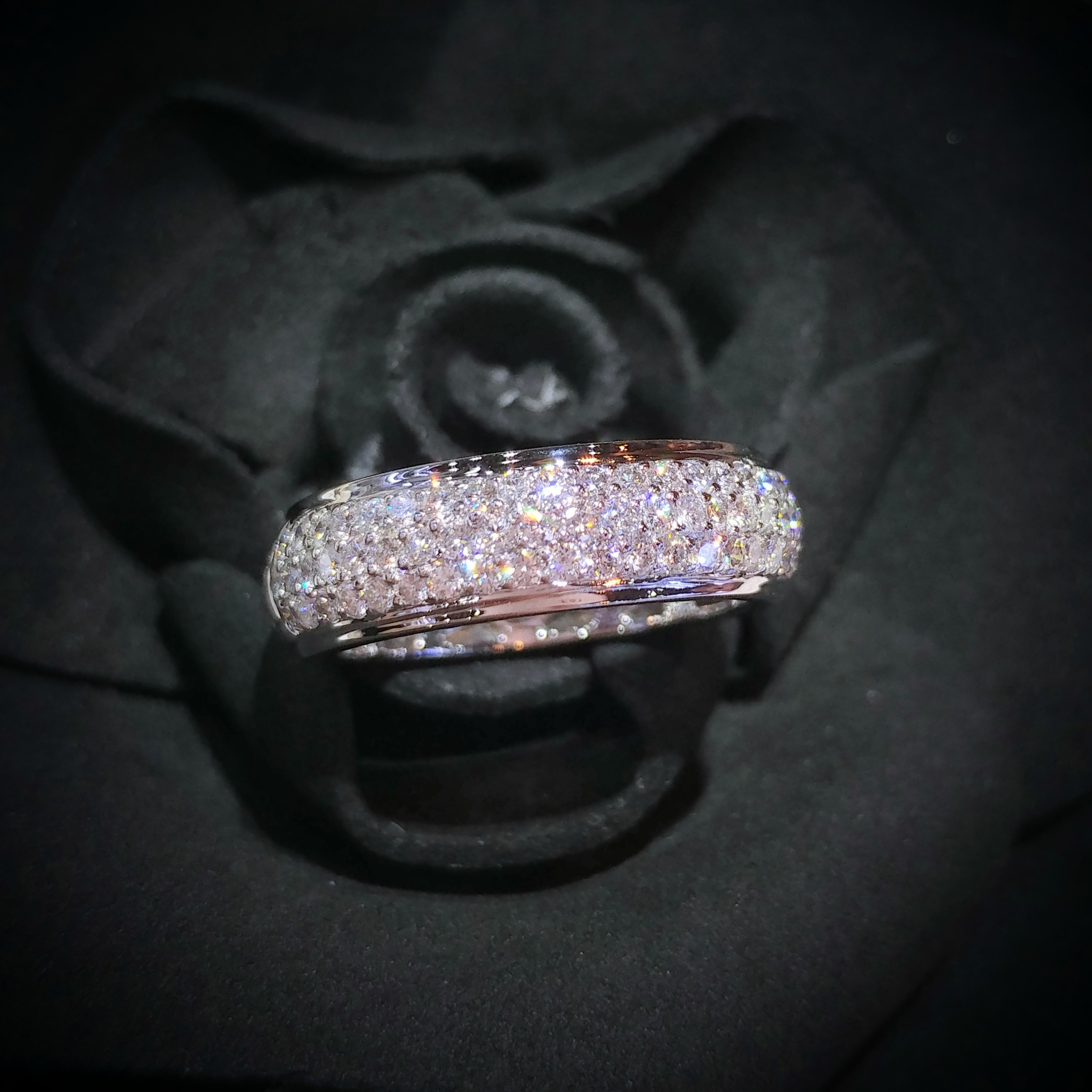 18K White Gold 0.80ct Diamond Ring