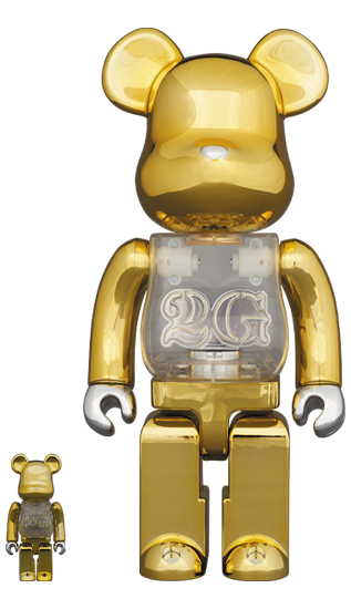 BE@RBRICK 2G + 2G REVERSE 100％ & 400％ 2pcs Set