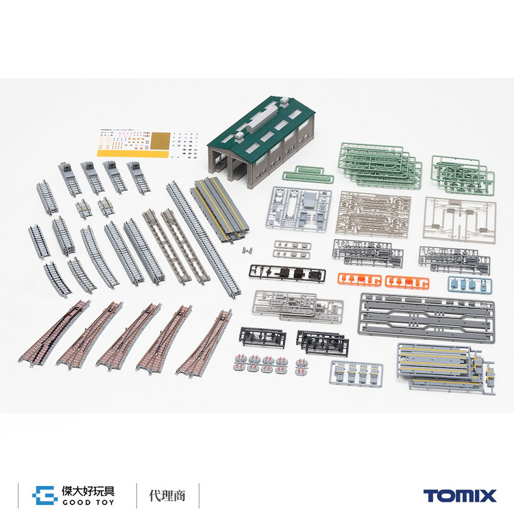 Tomix 線路組機關車庫線路