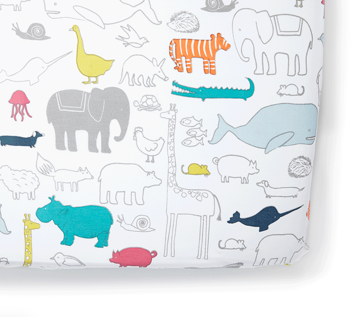 PEHR - 有機棉嬰幼兒床包（Noah's Ark）