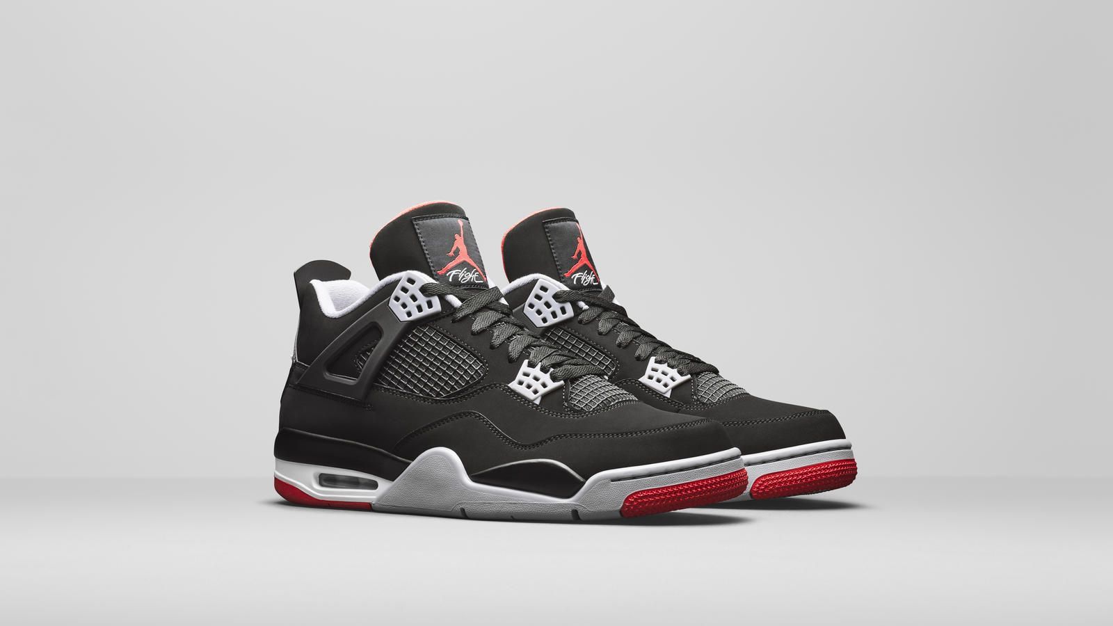 Air Jordan 4 Bred 黑紅男鞋308497-060 [YR]