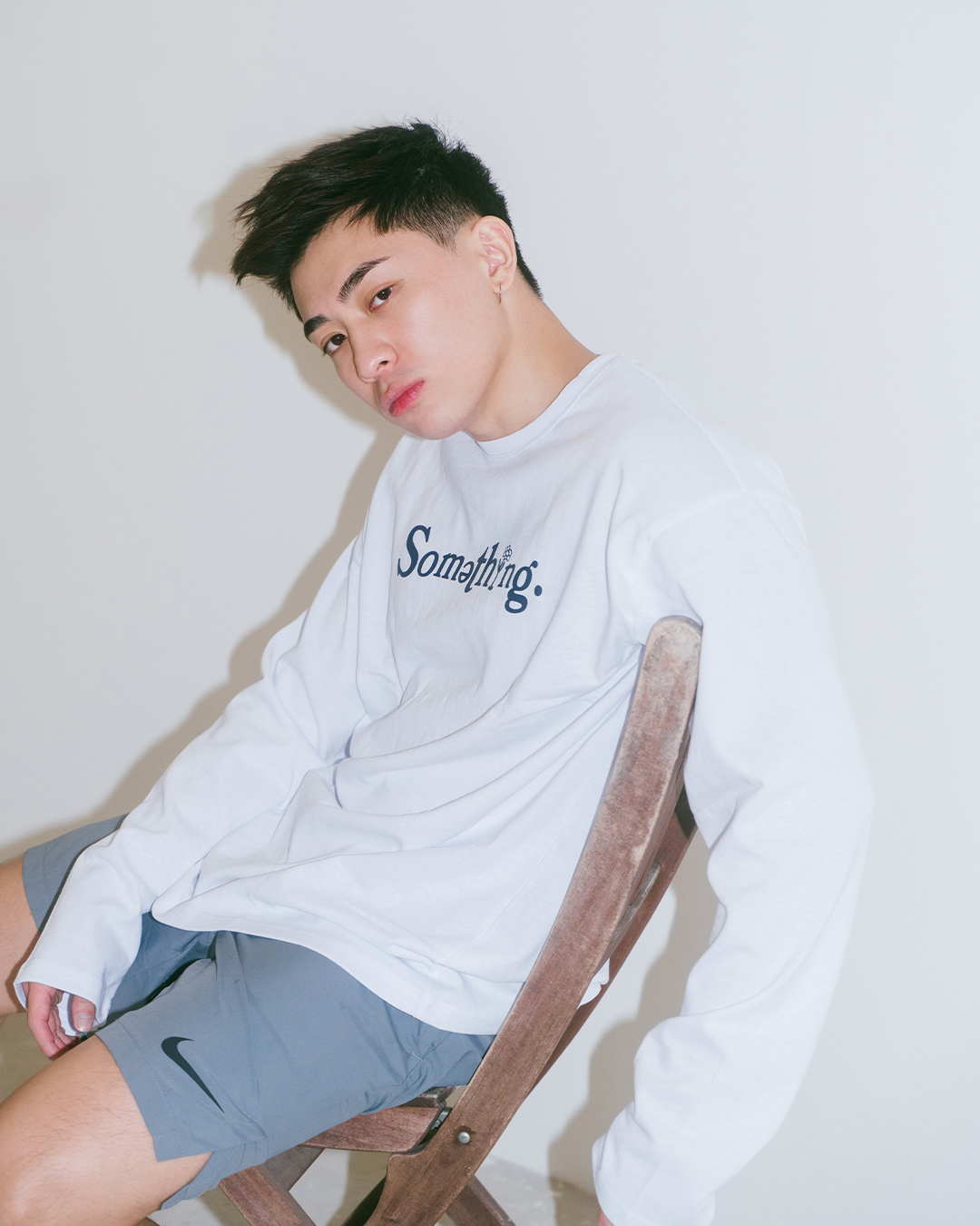 【TYSON】Tyson Yoshi - Something Print Tee| White | Crossover  | Original Design