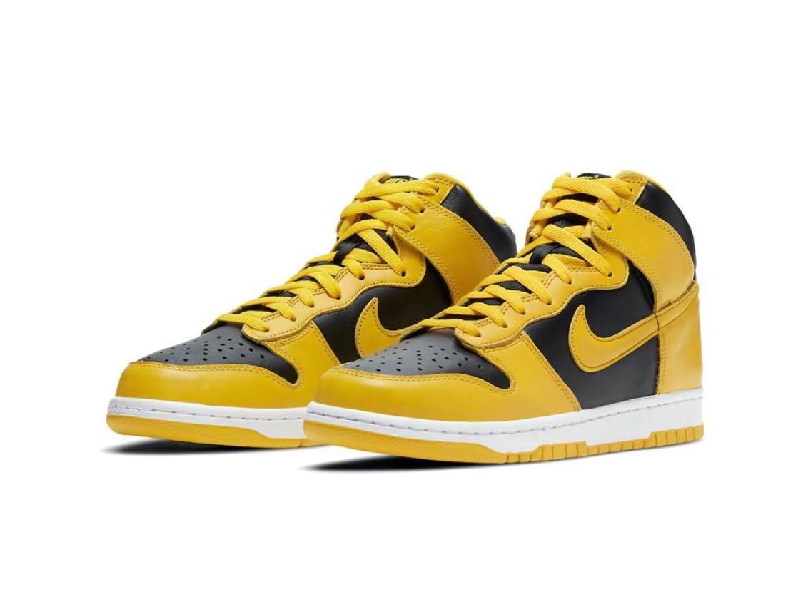 Nike Dunk High Varsity Maize 黑黃CZ8149-002