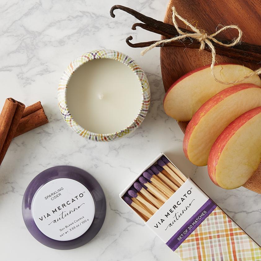 【VIA MERCATO】Autunno Candle - Sparkling Cider