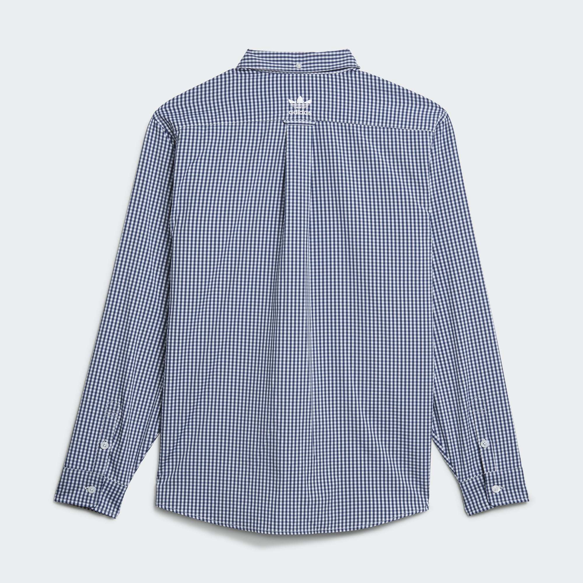 【adidas X HUMAN MADE LONG SLEEVE SHIRT 格紋襯衫】