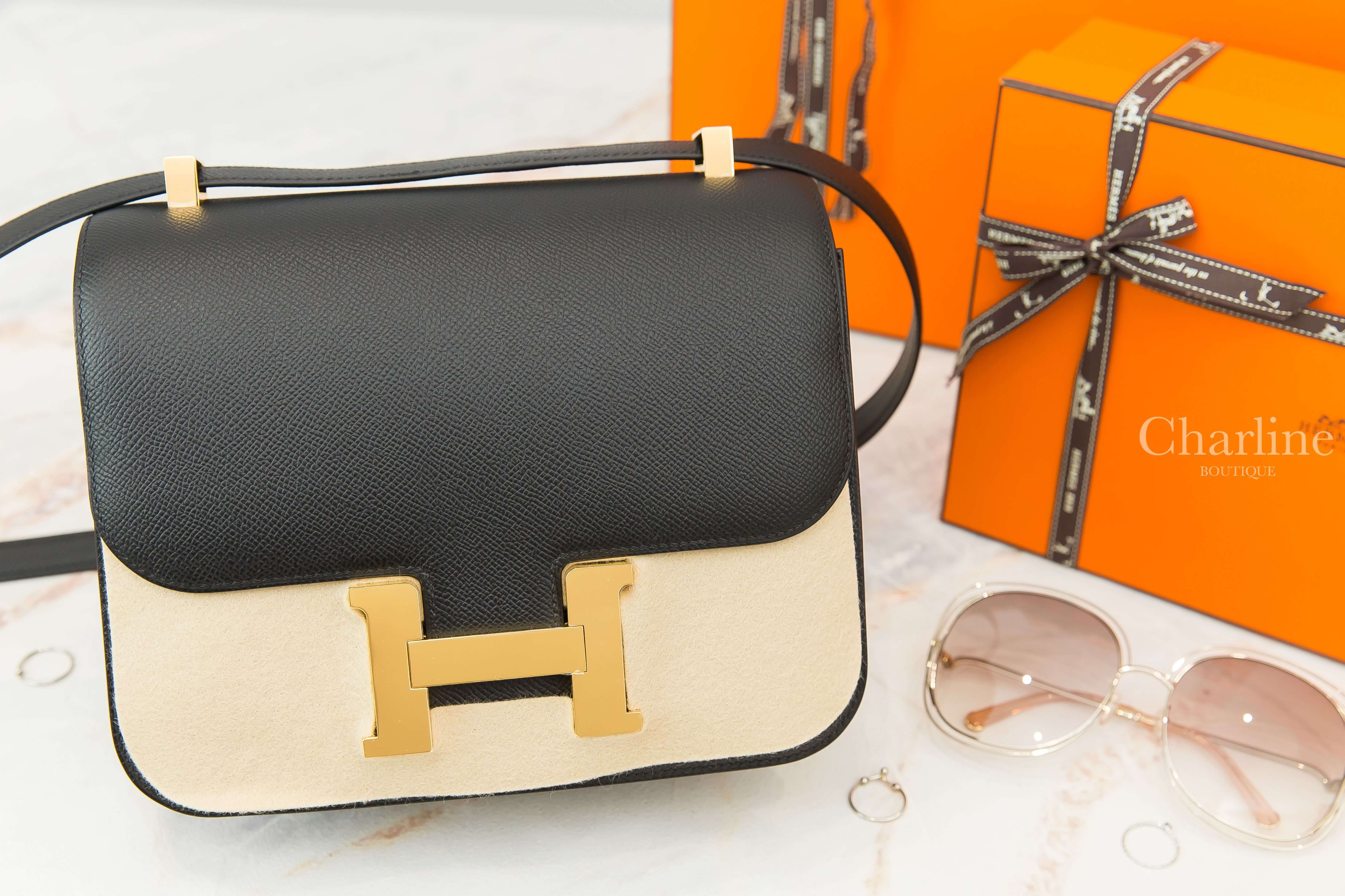 Hermès Constance III 24cm 89 Noir Epsom 黑色金釦