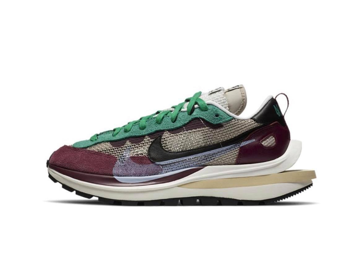Sacai x Nike Vaporwaffle 酒紅 DD3035-200