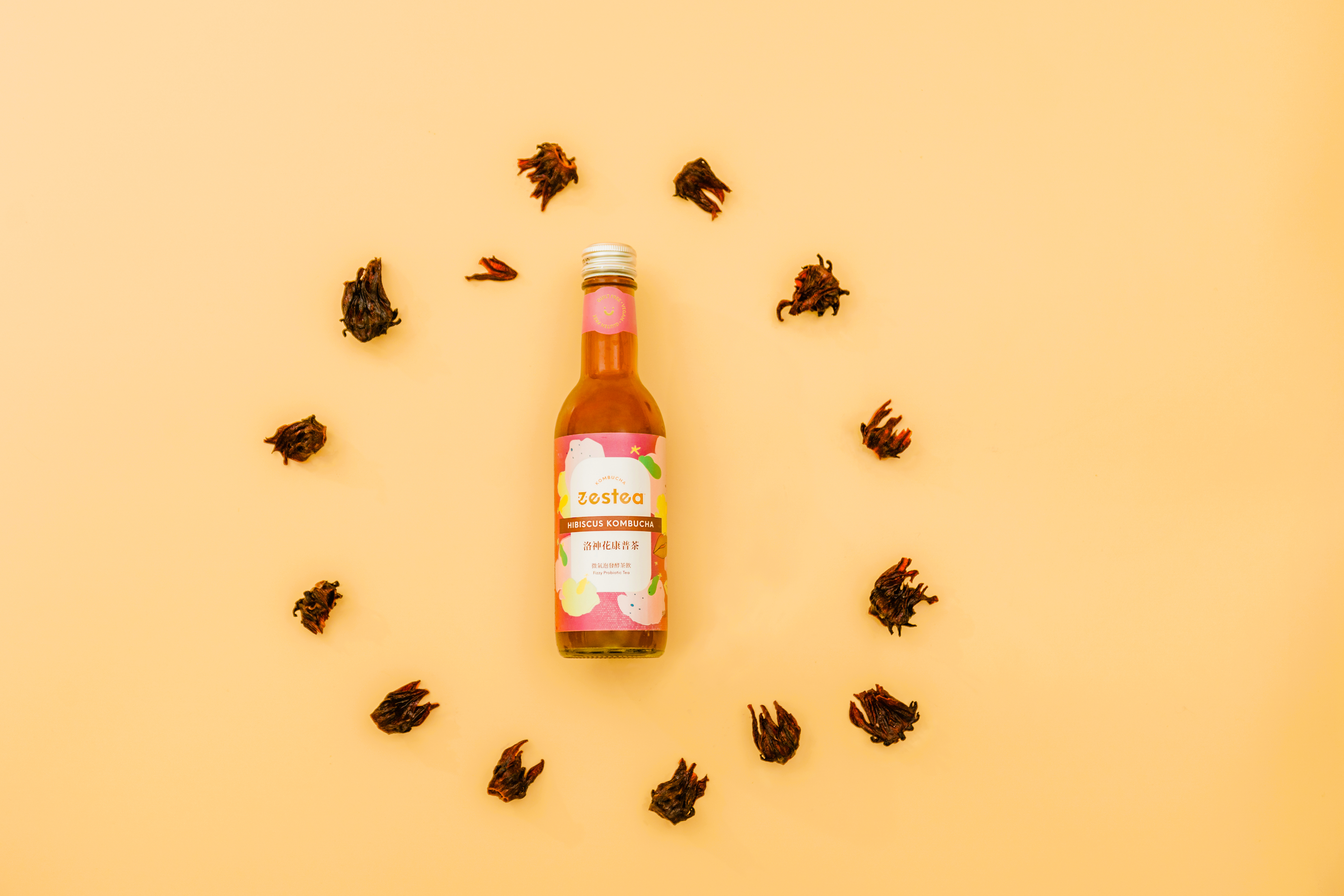 ZESTEA HIBISCUS KOMBUCHA