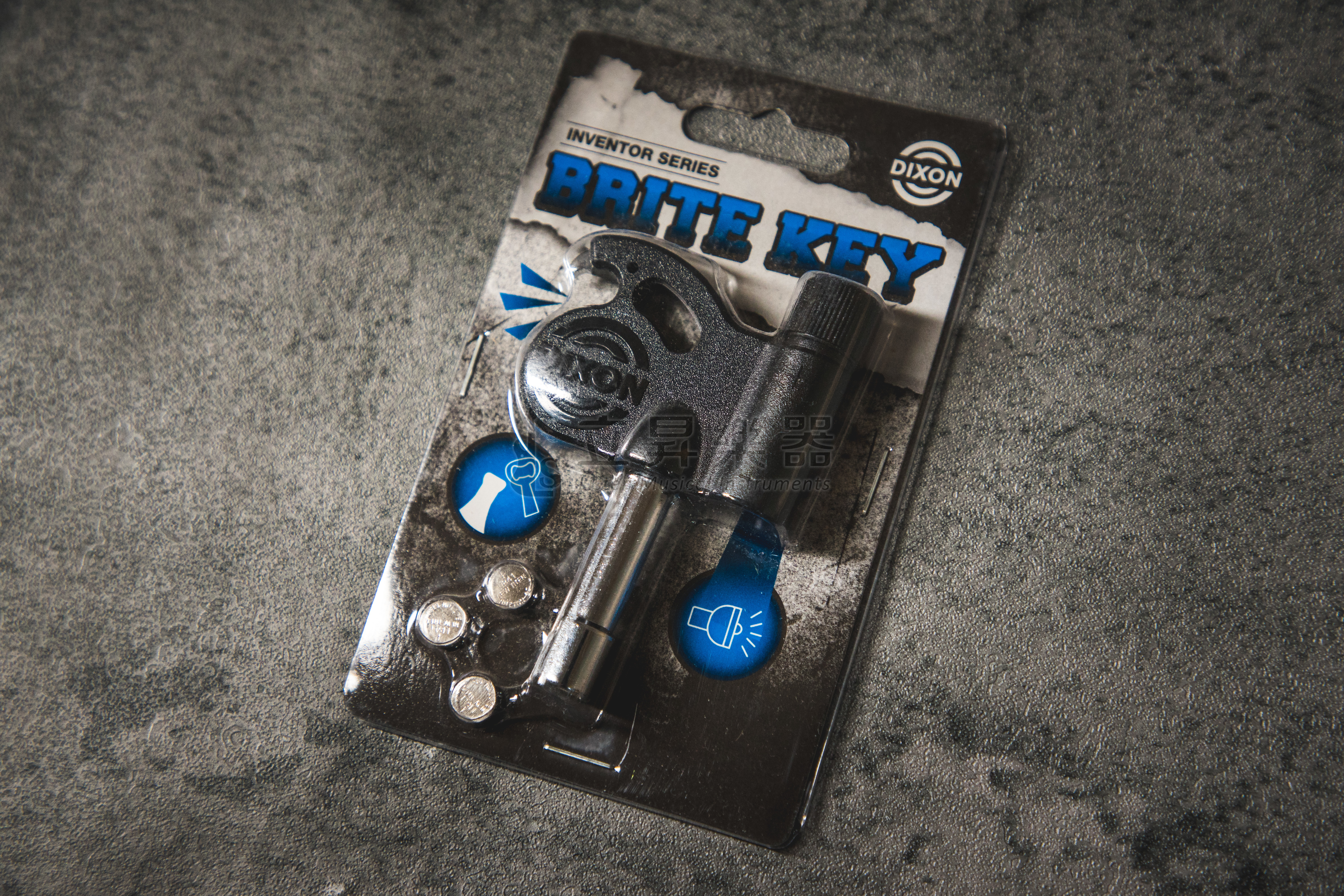 DIXON BRITE KEY 四合一 多功能鼓鎖 PAKE-IVBR-BP