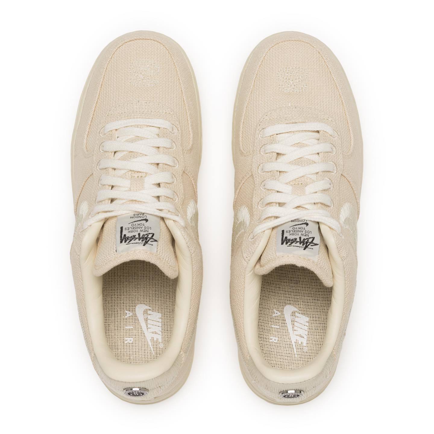 Stussy x Nike Air Force 1 米白CZ9084-200