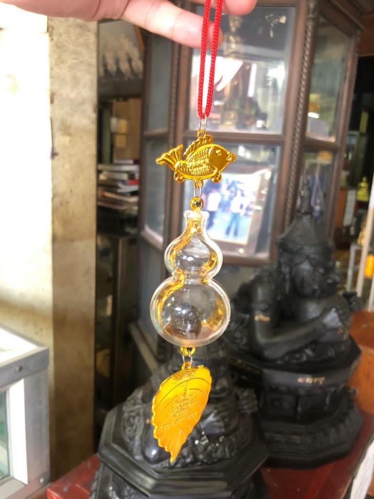 拉胡原廟供請 鯉魚天神掛飾