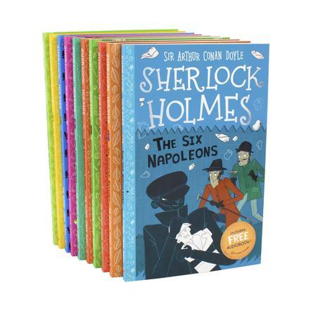 The Sherlock Holmes Children's Collection: Shadows, Secrets and Stolen Treasure 10 Books Box Set ( Series TWO)
