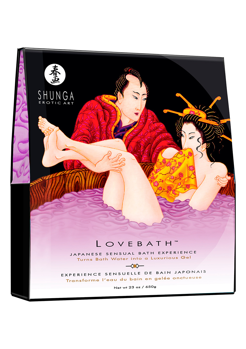 Shunga Lovebath 日式情愛浸浴凝膠 誘人蓮花