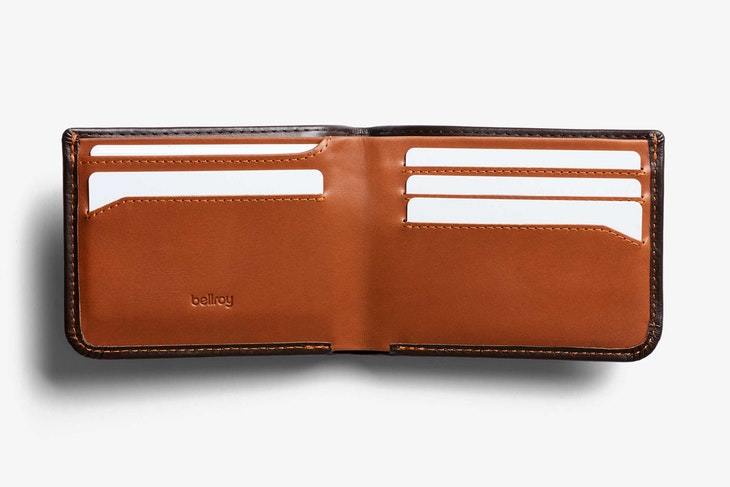 Bellroy | Hide & Seek 真皮短夾 LO/深咖啡 RFID【適用於低於74mm的鈔票】