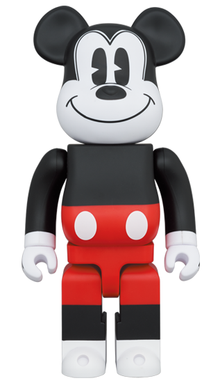 BE@RBRICK MICKEY MOUSE (R&W 2020 Ver.) 100％ & 400％